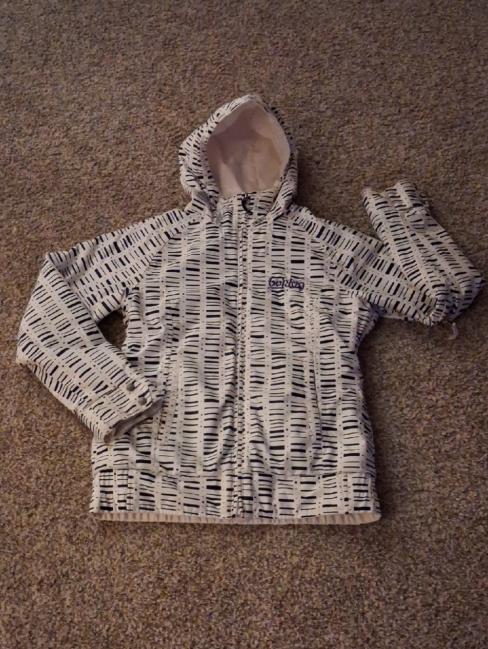 Womens Burton Reversible Snowboarding Jacket.